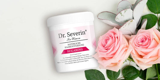 Die bessere, natürliche Alternative zu Waxing ist das Dr. Severin Sugaring mit Zucker