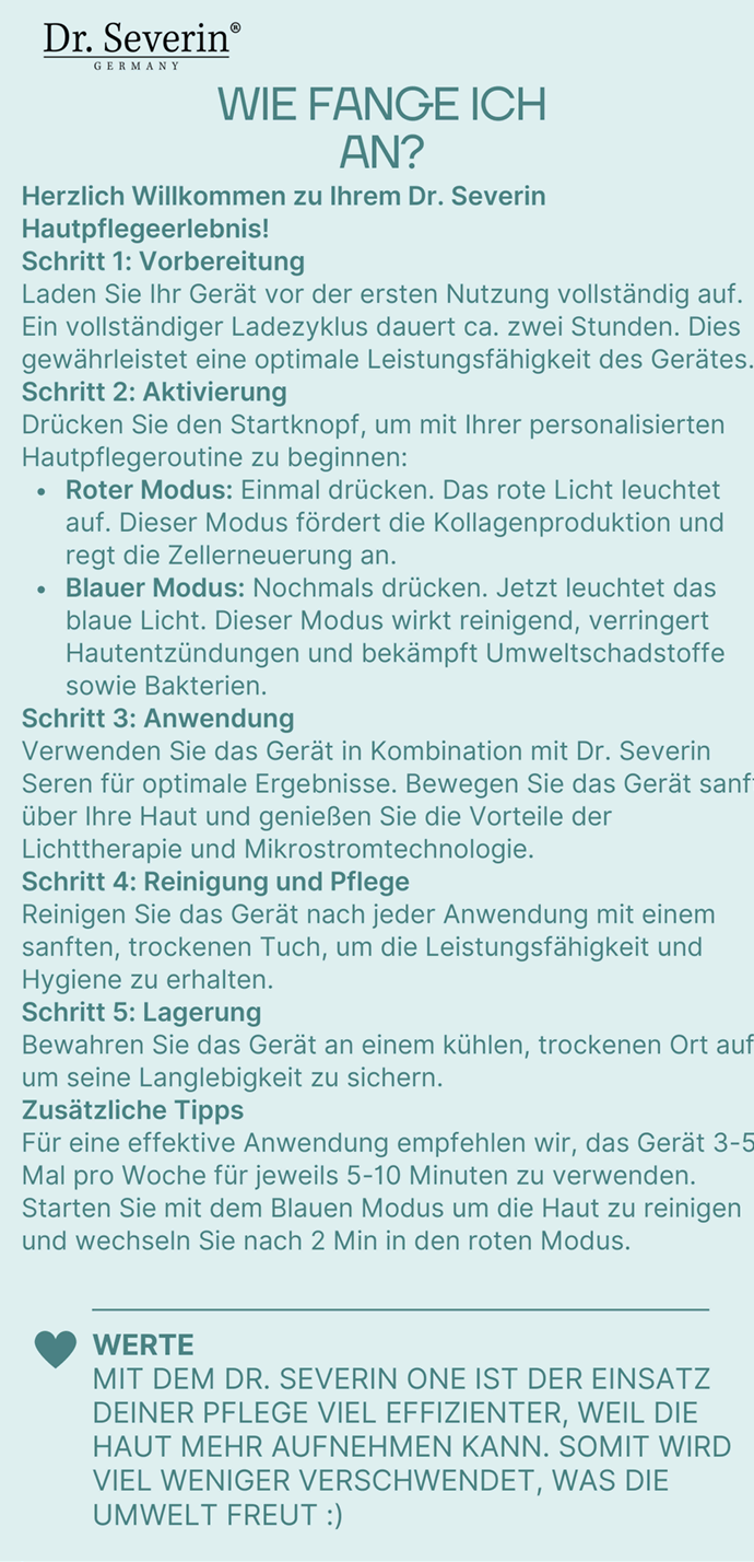 Dr. Severin One Pro 4-in-1 (+ 4 sueros gratis)