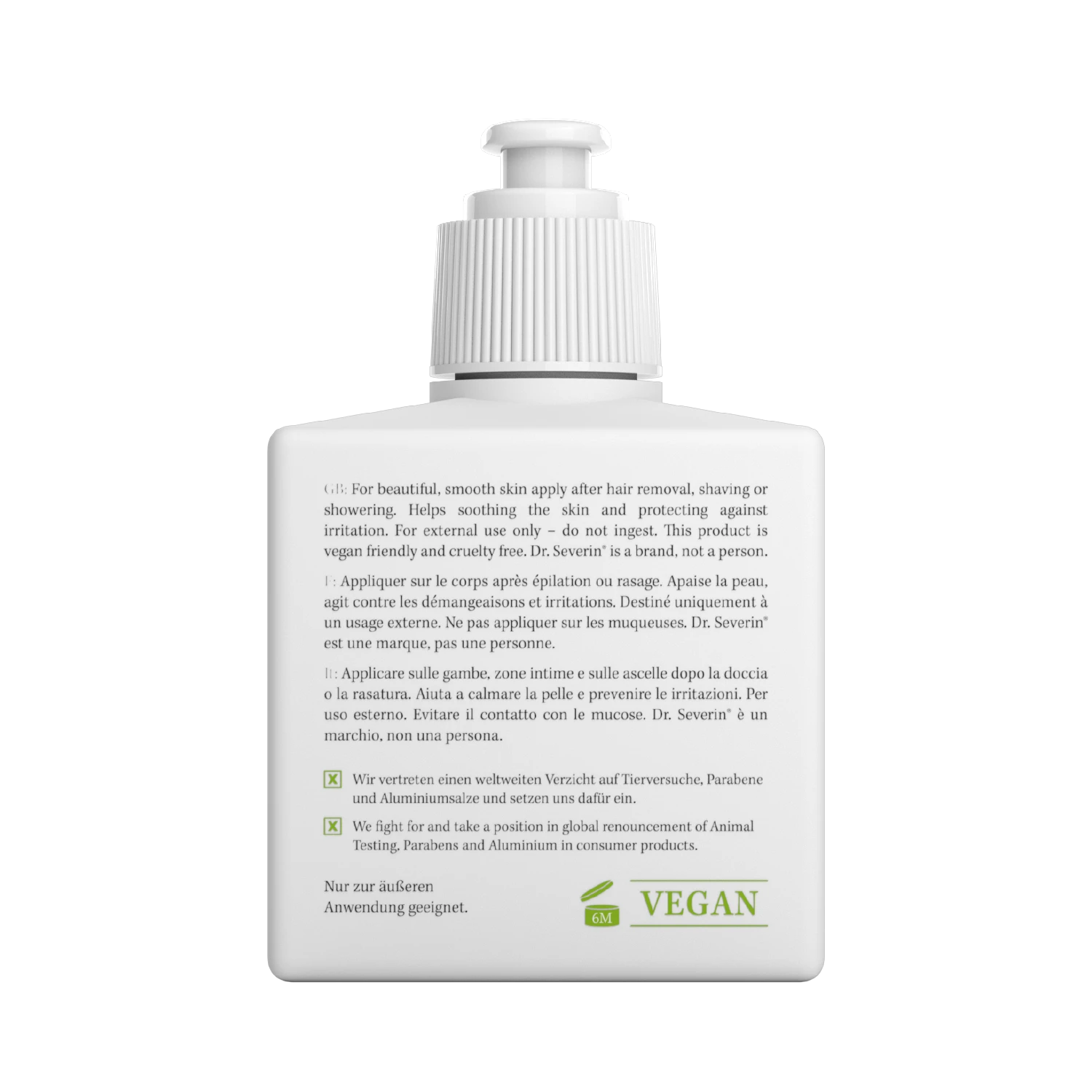 Wirksame Hautpflege nach der Rasur, Rasierpickel effektiv verhindern mit dem Dr. Severin Men Original Body After Shave Balsam