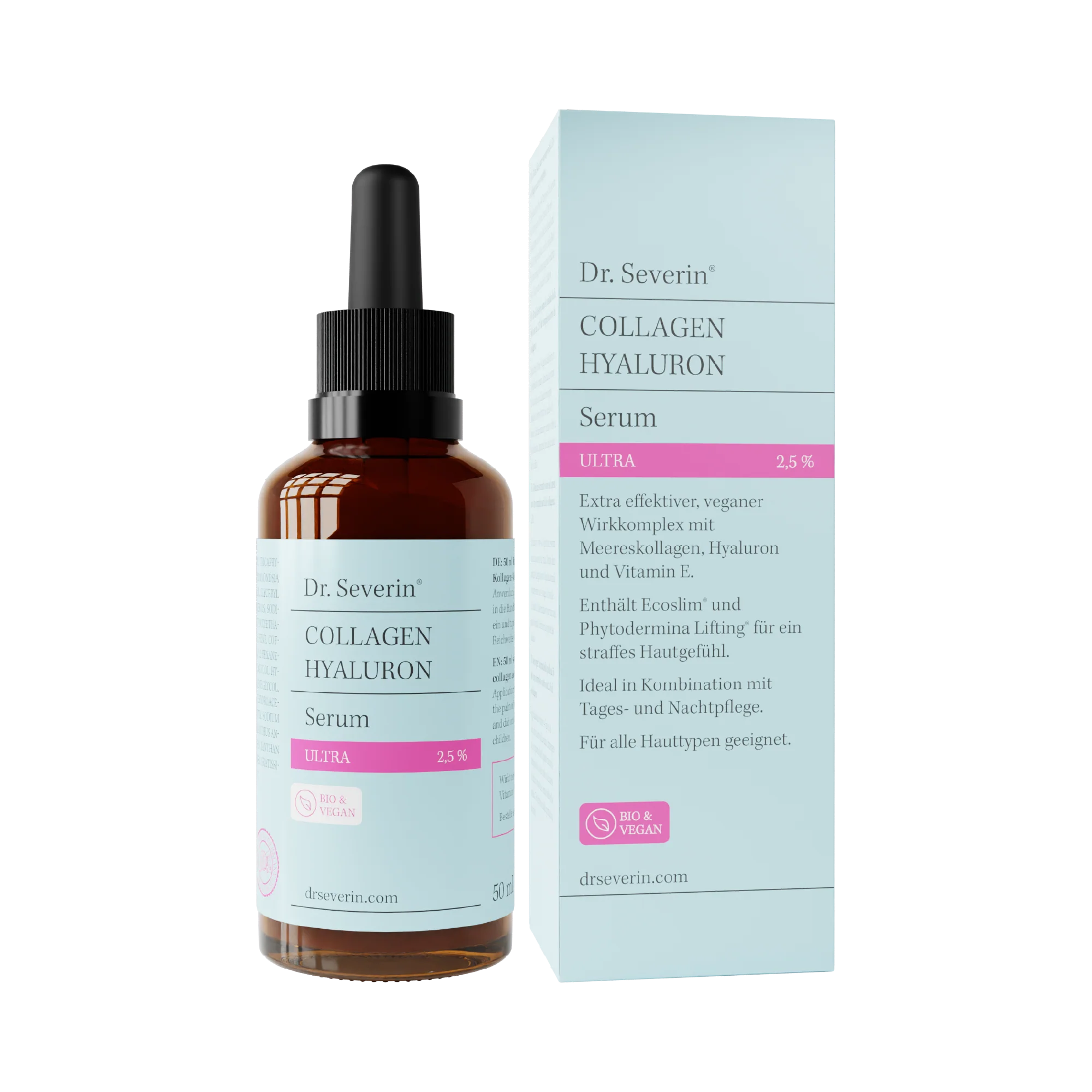 HighBorn London Pre-Eminent Beauty Serum – Mit Hyaluronsäure, Pflanzlichem Kollagen, Retinol & Vitamin C