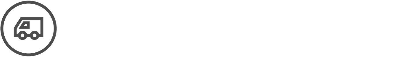 Lieferwagen-Icon, das die schnelle Lieferung der Dr. Severin Produkte symbolisiert