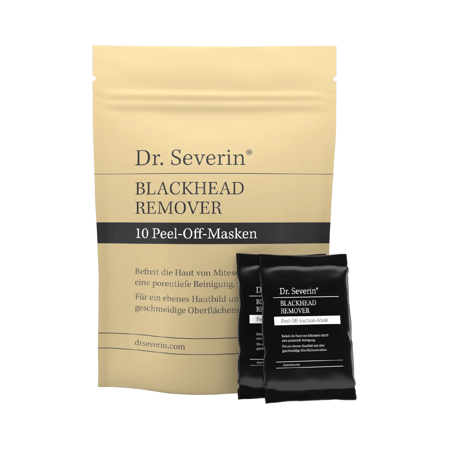 Mitesser und Blackheads effektiv entfernen mit Dr. Severin Aktivkokhle Blackhead Remover